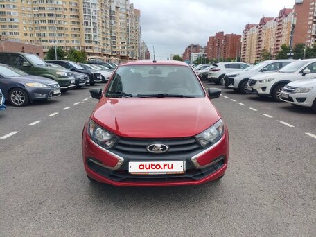 2020 Lada (ВАЗ) Granta I Рестайлинг, красный, 695000 рублей, вид 1