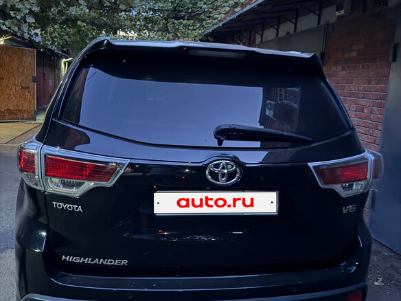 2016 Toyota Highlander III (XU50), чёрный, 2750000 рублей - вид 11