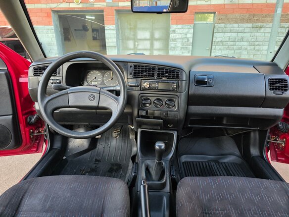1994 Volkswagen Golf III, красный - вид 7