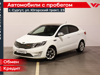 2013 Kia Rio 4-speed III, белый, 720000 рублей, вид 1