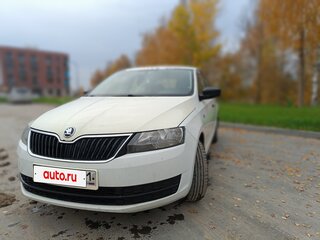2014 Skoda Rapid I, белый, 540000 рублей, вид 3