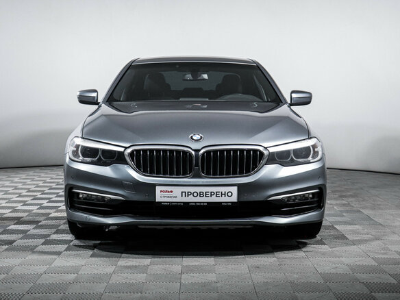 2018 BMW 5 серии 520i VII (G30/G31/G38), серый, 2899000 рублей