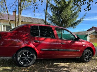 2007 Renault Symbol I Рестайлинг 2, красный, 350000 рублей, вид 4