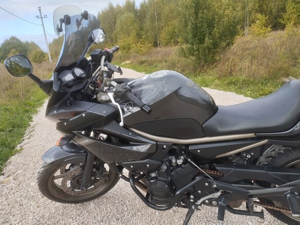 2009 Yamaha XJ6 (FZ6R), серый - вид 2