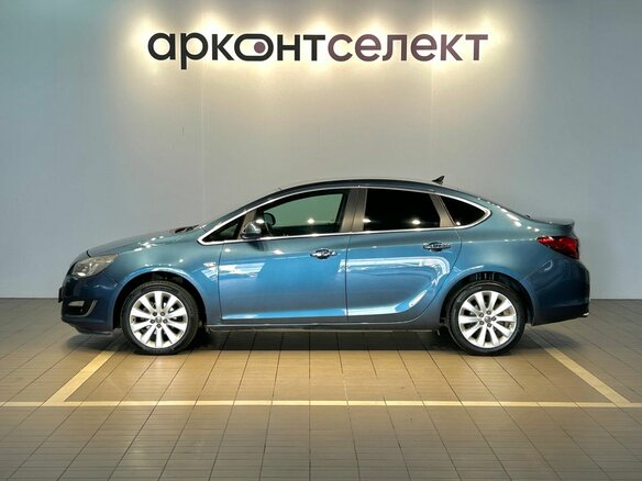 2012 Opel Astra J Рестайлинг, синий, 874000 рублей - вид 4