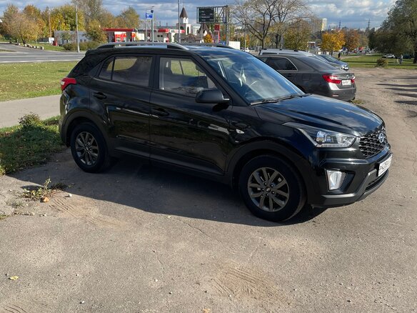 2021 Hyundai Creta I Рестайлинг, чёрный, 2200000 рублей - вид 8