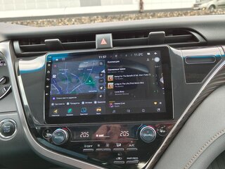 2019 Toyota Camry VIII (XV70), белый, 2780000 рублей, вид 2
