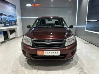 2012 Lada (ВАЗ) Granta I, красный, 220000 рублей, вид 3