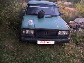 2005 Lada (ВАЗ) 2107, зелёный, 75000 рублей, вид 1