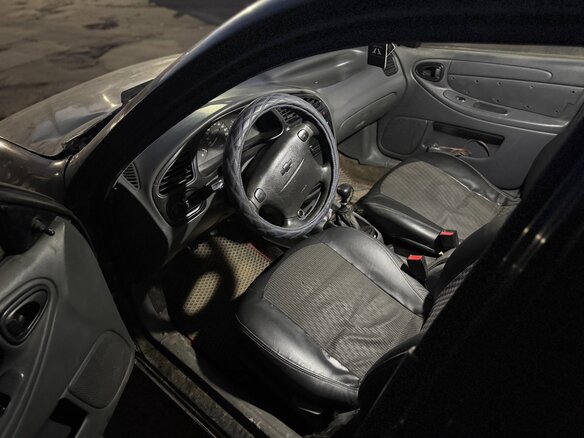 2008 Chevrolet Lanos I, чёрный, 55555 рублей - вид 4