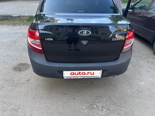 2017 Lada (ВАЗ) Granta I, чёрный, 520000 рублей, вид 4