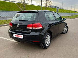 2010 Volkswagen Golf VI, чёрный, 690000 рублей, вид 3