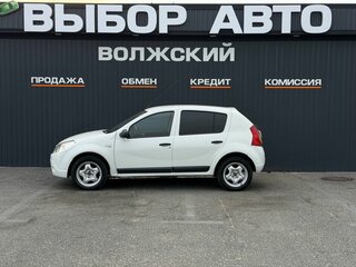 2012 Renault Sandero I, белый, 410000 рублей, вид 3