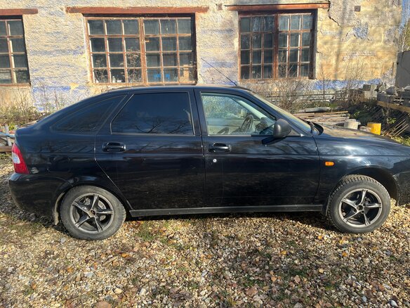 2013 Lada (ВАЗ) Priora I Рестайлинг, чёрный, 570000 рублей - вид 5