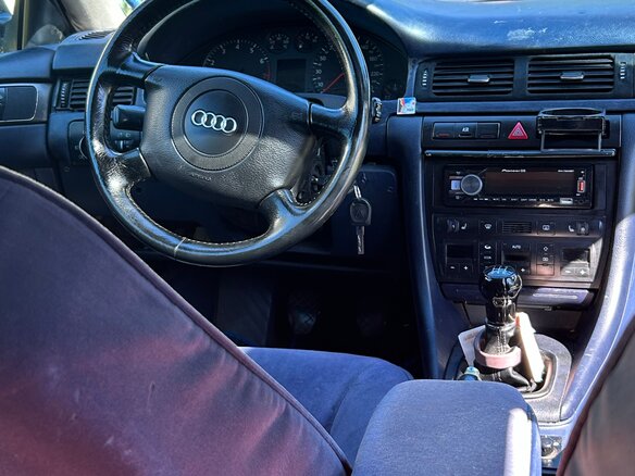 1998 Audi A6 II (C5), синий - вид 8