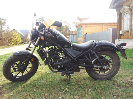 2019 Honda Rebel 250, чёрный, 410000 рублей, вид 5