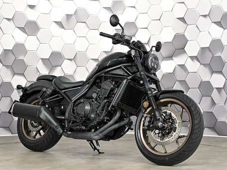 2024 Honda CMX 1100 Rebel, чёрный, 999000 рублей, вид 1