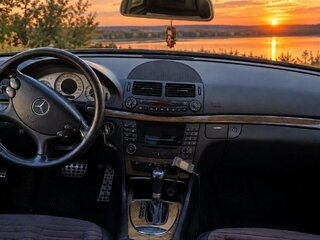 2007 Mercedes-Benz E-Класс 280 III (W211, S211) Рестайлинг, чёрный, 1100000 рублей, вид 4