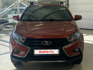 2019 Lada (ВАЗ) Vesta SW I, красный, 1080000 рублей, вид 2