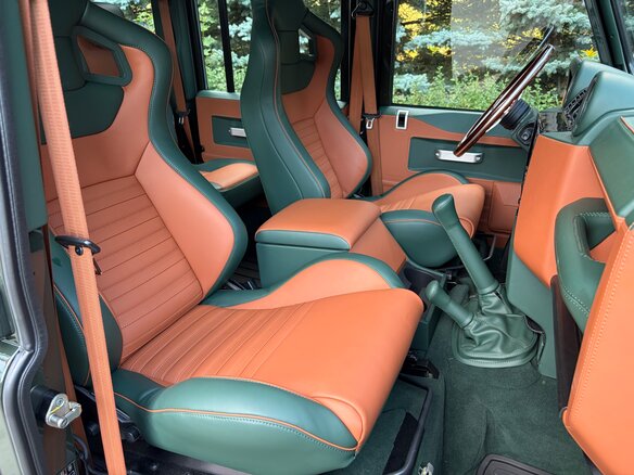2013 Land Rover Defender 110 I Рестайлинг, зелёный, 7000000 рублей - вид 28