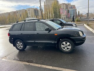 2008 Hyundai Santa Fe Classic Classic, чёрный, 600000 рублей, вид 3