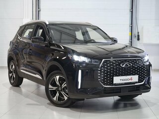 2025 Chery Tiggo 4 I Рестайлинг 2, чёрный, 2242350 рублей, вид 3
