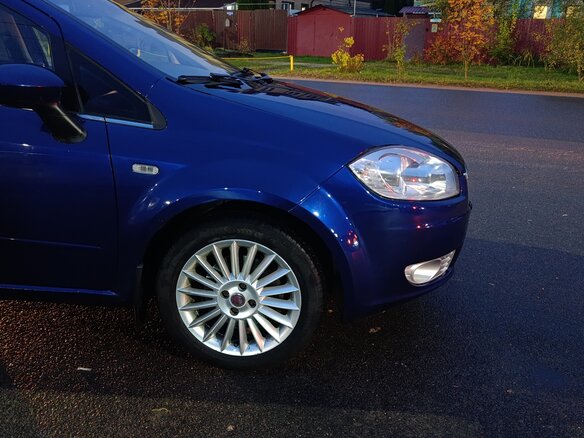 2011 Fiat Linea, синий, 500000 рублей - вид 9