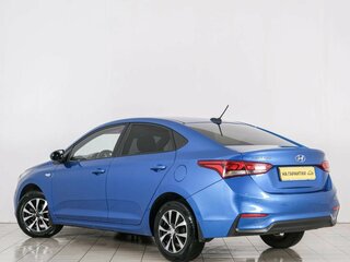 2017 Hyundai Solaris II, синий, 1399000 рублей, вид 5