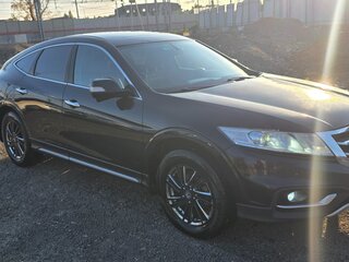 2014 Honda Crosstour I Рестайлинг, чёрный, 1600000 рублей, вид 2