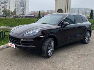 2014 Porsche Cayenne II Рестайлинг (958), коричневый, 2495000 рублей, вид 2