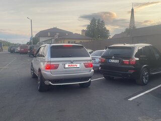 2006 BMW X5 4.4i I (E53) Рестайлинг, серебристый, 700000 рублей, вид 2
