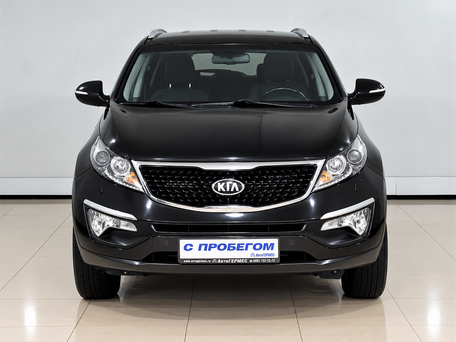 2014 Kia Sportage III Рестайлинг, чёрный, 1375000 рублей, вид 2