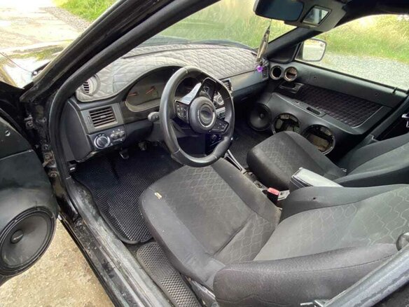2008 Lada (ВАЗ) Priora I, чёрный, 160000 рублей - вид 3