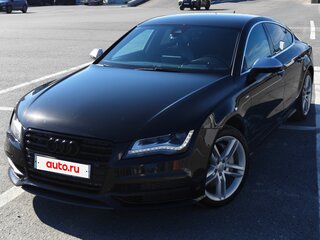 2012 Audi A7 I (4G), чёрный, 1850000 рублей, вид 1
