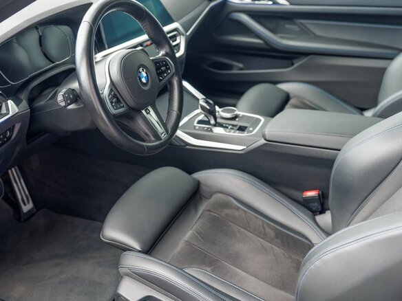 2021 BMW 4 серии 420d xDrive G22, G23, G26, синий - вид 20