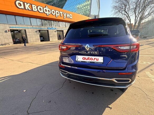 2018 Renault Koleos II, синий, 2400000 рублей - вид 9