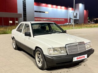 1991 Mercedes-Benz 190 (W201), белый, 270000 рублей, вид 4