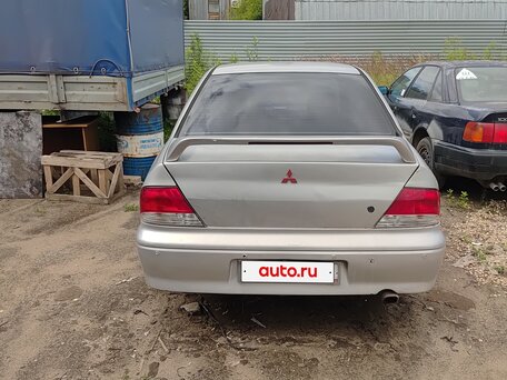 2001 Mitsubishi Lancer IX, серебристый, 160000 рублей, вид 4