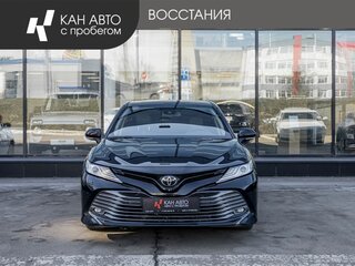 2020 Toyota Camry VIII (XV70), чёрный, 2850000 рублей, вид 2