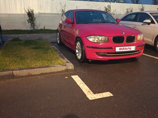2010 BMW 1 серии 118i I (E81/E82/E87/E88) Рестайлинг, красный, 680000 рублей, вид 4