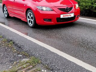 2006 Mazda 3 I (BK) Рестайлинг, красный, 650000 рублей, вид 1