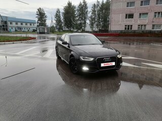 2012 Audi A4 IV (B8) Рестайлинг, чёрный, 1400000 рублей, вид 2