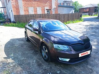2014 Skoda Octavia III (A7), коричневый, 1350000 рублей, вид 3
