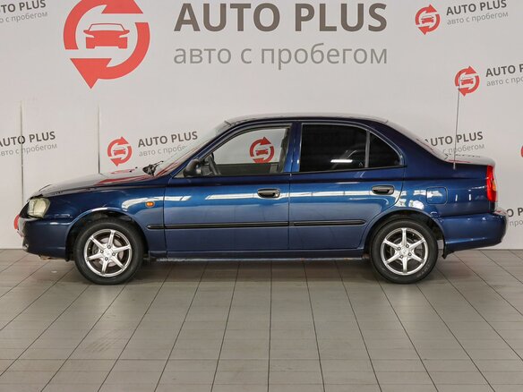 2011 Hyundai Accent ТагАЗ II, синий, 670000 рублей - вид 5