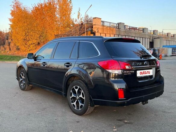 2011 Subaru Outback IV, чёрный, 1100000 рублей - вид 6