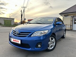 2010 Toyota Corolla X (E140, E150) Рестайлинг, синий, 999000 рублей, вид 1