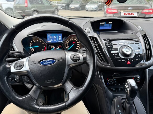 2014 Ford Kuga II, чёрный - вид 9