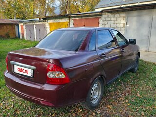 2008 Lada (ВАЗ) Priora I, пурпурный, 205000 рублей, вид 4