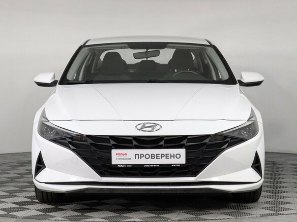 2021 Hyundai Elantra VII (CN7), белый - вид 1