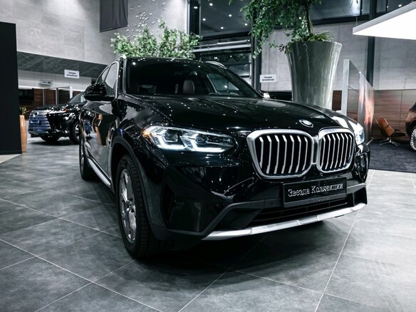 2021 BMW X3 30i xDrive III (G01) Рестайлинг, чёрный - вид 8